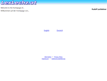 Tablet Screenshot of lexlechz.at